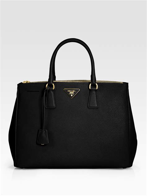 black prada double zip tote 1ba786|Prada Double Zip Tote, Black .